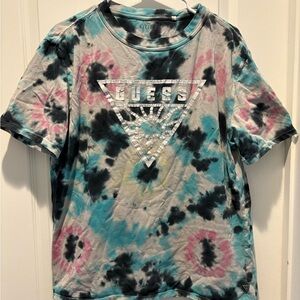 Guess tie-dye shirt